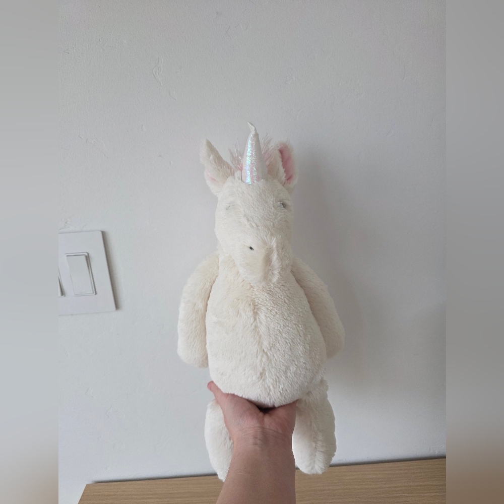 jellycat brand LARGE bashful unicorn stuffed plush